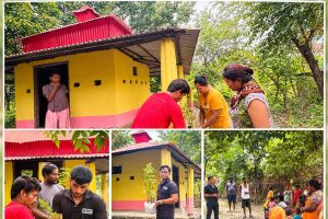 सहयोगी हात जुटेपछि दिनाभद्री मन्दिर परिसर बन्यो आकर्षक