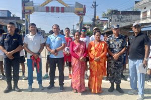 बराहक्षेत्रमा संविधान दिवसको अवसरमा दौड प्रतियोगिता