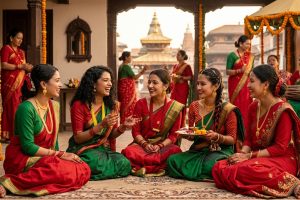 तीज : परम्परासँगै बदलिँदै गएको महिलाको आवाज