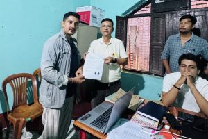 सुनसरी–२ कांग्रेसको पुनः निर्वाचन माग गर्दै सुदिप अधिकारीले दिए निवेदन