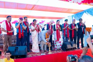 बुढीगंगाको ८ करोड ७६ लाख लागतमा बनेको प्रशासकीय भवन उद्घाटन, सेवा प्रवाह प्रभावकारी बनाउन जोड